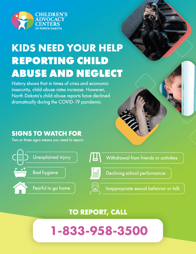 Report Child Abuse 2020 Flyer